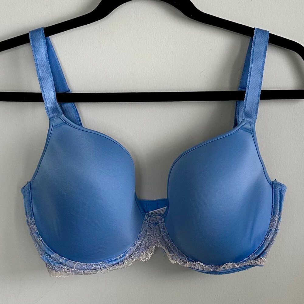 WACOAL Lace Affair Contour Bra Blue 32G